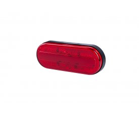 LD 2772 Габаритно-контурный фонарь NEON HOR 123 12 LED с отражателем красный 2функции: позиционный зад/светоотражатель 52772 LD 2772 Габаритно-контурный фонарь NEON HOR 123 12 LED с отражателем красный 2функции: позиционный зад/светоотражатель 52772